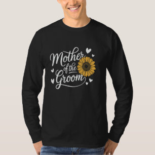 T-shirt Tournesol Mère du marié douche de mariage maman f