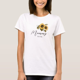 T-shirt Tournesol Mommy à être