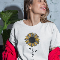 Tournesol Nom personnalisé Stem