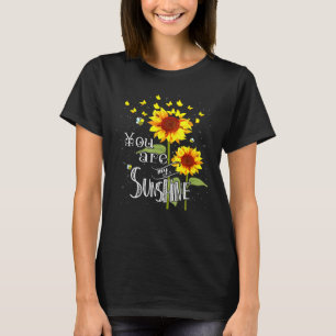 T-shirt Tournesol Papillon Vous Êtes Mon Soleil