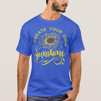 T-shirt Tournesol tournesol femmes filles flipper nous