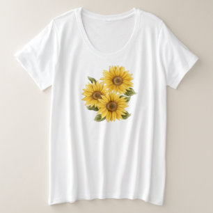 T-shirt tournesol vintage