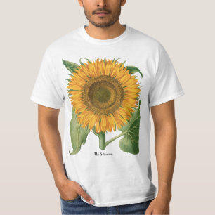 T-shirt Tournesol Vintage par Basilius Besler