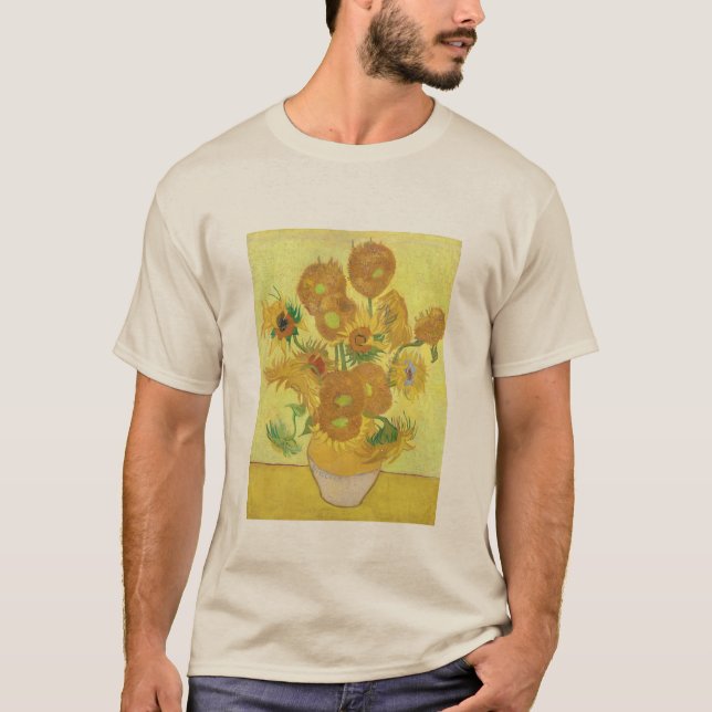 T-shirt Tournesols de Van Gogh (Devant)