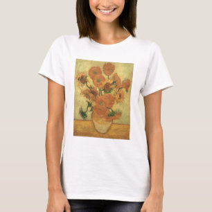 T-shirt Tournesols de Vincent van Gogh  , 1889
