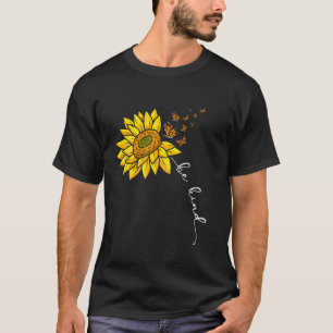 T-shirt Tournesols ÊTRE GENTIL Positivité Tournesol Gentil
