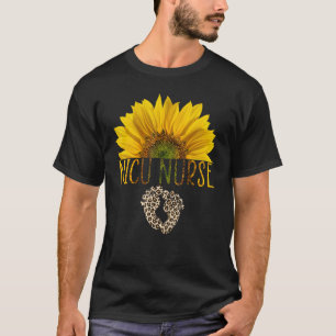 T-shirt Tournesols Infirmière Nicu Drôle Infirmière Impres