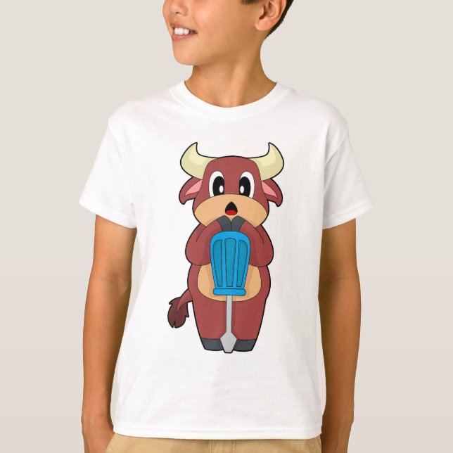 T-shirt Tournevis mécanique Bull (Devant)