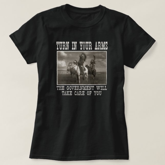 T-shirt Tournez dans des vos bras (Design devant)
