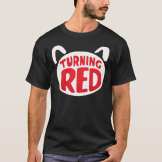 T-shirt Tournez le logo Red Movie Blanc et Rouge Classic T