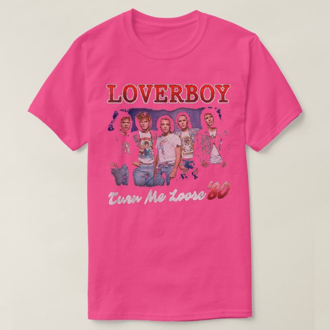 T-shirt Tournez-moi Loose Loverboy 1 (Design devant)