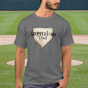 T-shirt Tournoi de baseball Cooperstown Dad