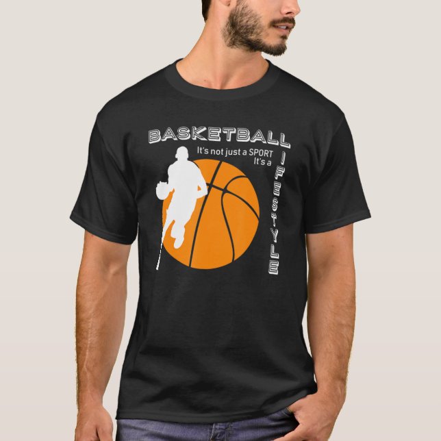 T-shirt Tournoi de basket-ball (Devant)