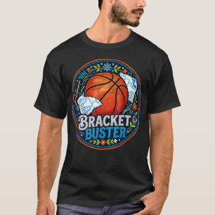 T-shirt Tournoi de Basket-Ball Bracket Buster Broderie