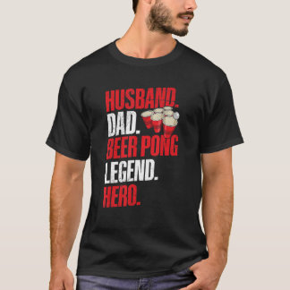 T-shirt Tournoi De Beer Pong Pour Votre Beer Pong Husba