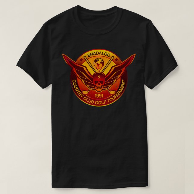 T-shirt Tournoi de golf de Shadaloo 1991 (Design devant)