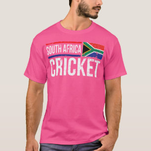 T-shirt Tournoi de Jersey du Drapeau de cricket d'Afrique