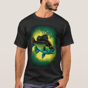 T-shirt Tournoi de pêche au bass black bass pêcheur 1