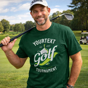 T-shirt Tournoi de remise du trophée du golfeur champion -