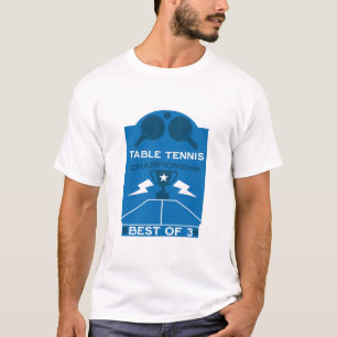 T-shirt Tournoi de tennis de table