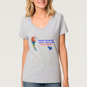 T-shirt Tournoi de tennis féminin de Scentathalon