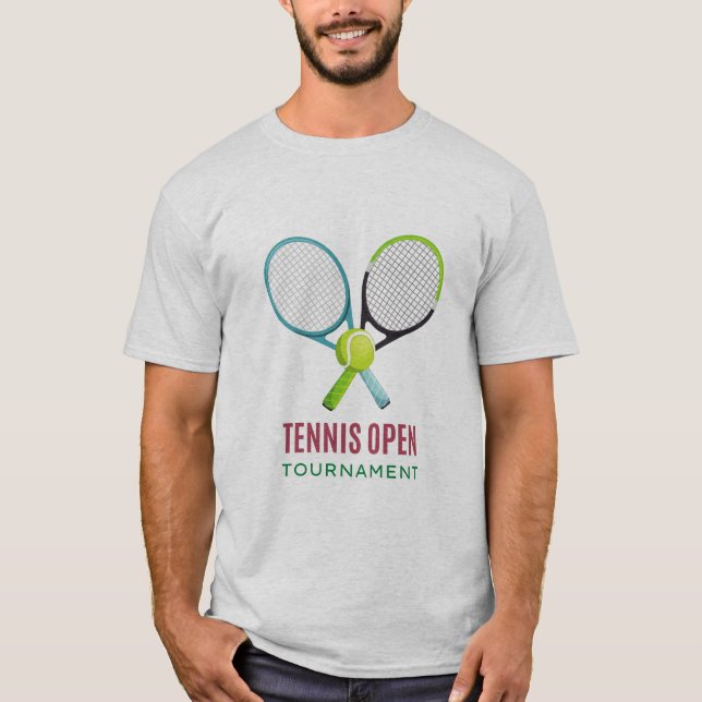 T-shirt Tournoi de tennis Open de Miami (Devant)