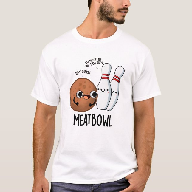 T-shirt Tournoi de viande amusant tournoi de boulette de v (Devant)
