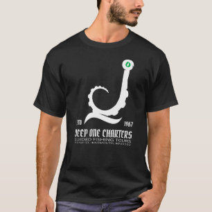T-shirt Tours de pêche Innsmouth Cthulhu Lovecraft