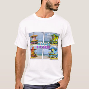T-shirt Tours de sauvetage Miami South Beach