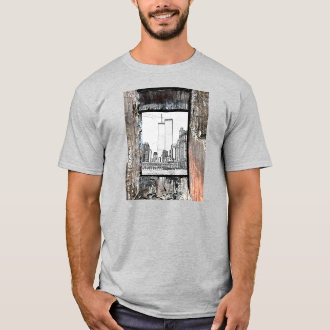T-shirt Tours jumelles (Devant)