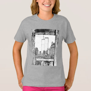 T-shirt Tours jumelles