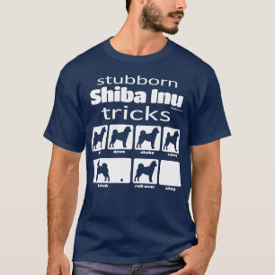T-shirt Tours têtus de Shiba Inu