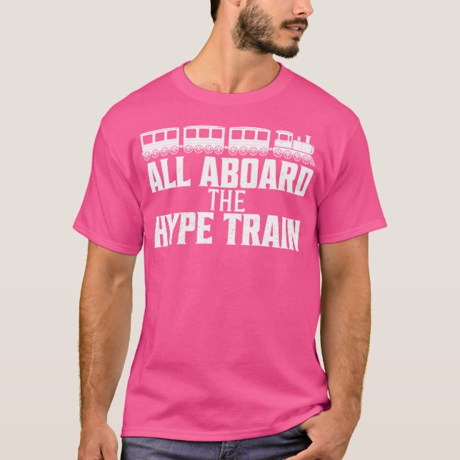 T-shirt Tous À Bord Du Train Hype (Devant)