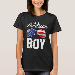 T-shirt Tous American Boys 4 juillet Usa Boys Patriotic Te