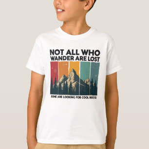 T-shirt Tous Ceux Qui Se Promènent Ne Sont Pas Perdus Cert