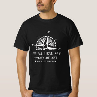 T-SHIRT TOUS CEUX QUI VEULENT NE SONT PAS PERDUS - LA GÉOC
