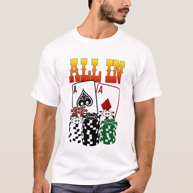 T-shirt TOUS DEDANS - deux as et puces (Devant)