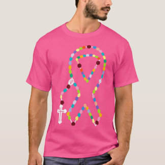 T-shirt Tous le cancer, ça compte, la sensibilisation Tous