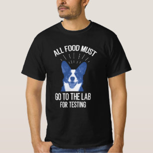 T-shirt Tous Les Aliments Doivent Aller Au Laboratoire Pou