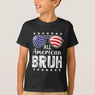 T-shirt Tous les Américains 4 juillet garçons Ados patriot