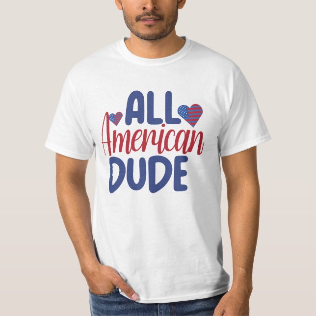 T-SHIRT TOUS LES AMÉRICAINS DUD (Devant)