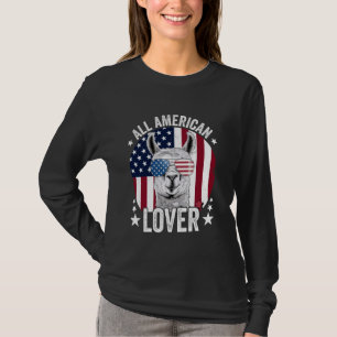 T-shirt Tous les Amoureux des animaux américains de Llama