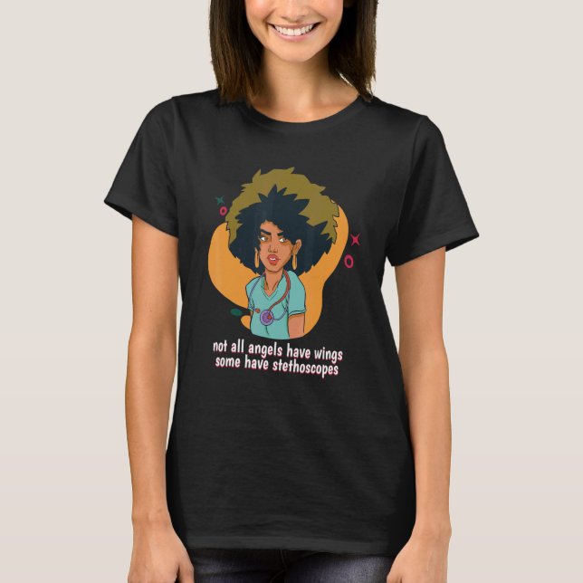 T-shirt Tous les anges n'ont pas d'ailes Certaines ont des (Devant)