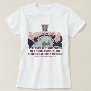 T-shirt Tous les animaux sont égaux