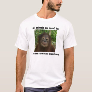 T-shirt Tous les animaux sont égaux, mais certains sont p