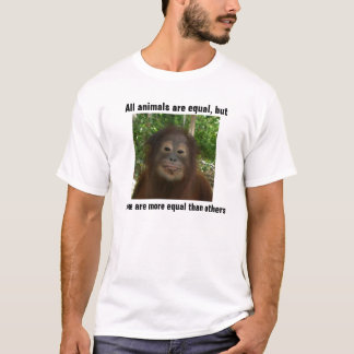 T-shirt Tous les animaux sont égaux, mais certains sont pl