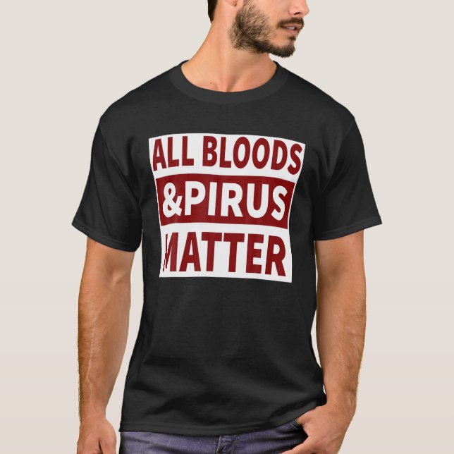 T-shirt Tous les Bloods (Devant)