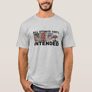 T-shirt Tous les cascades ont prévu le vélo de recyclage