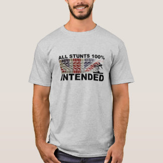T-shirt Tous les cascades ont prévu le vélo de recyclage