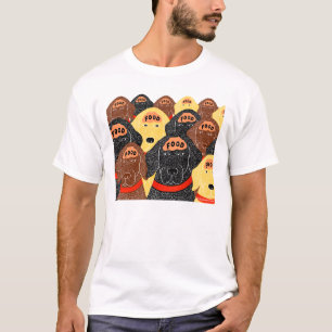 T-shirt tous les cerveaux de chiens sont à peu près le m